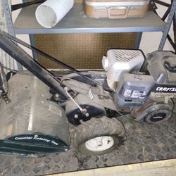 17 Inch Craftsman Tiller Starts Runs 