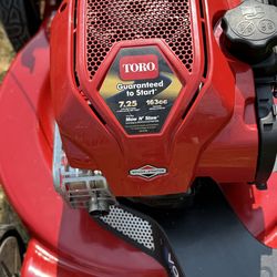 SEMI NEW TORO  SELF PROPELLED LAWN MOWER