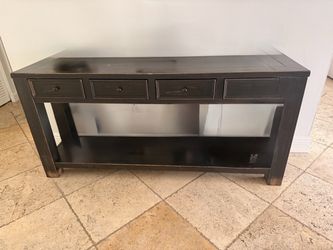 Console entryway table