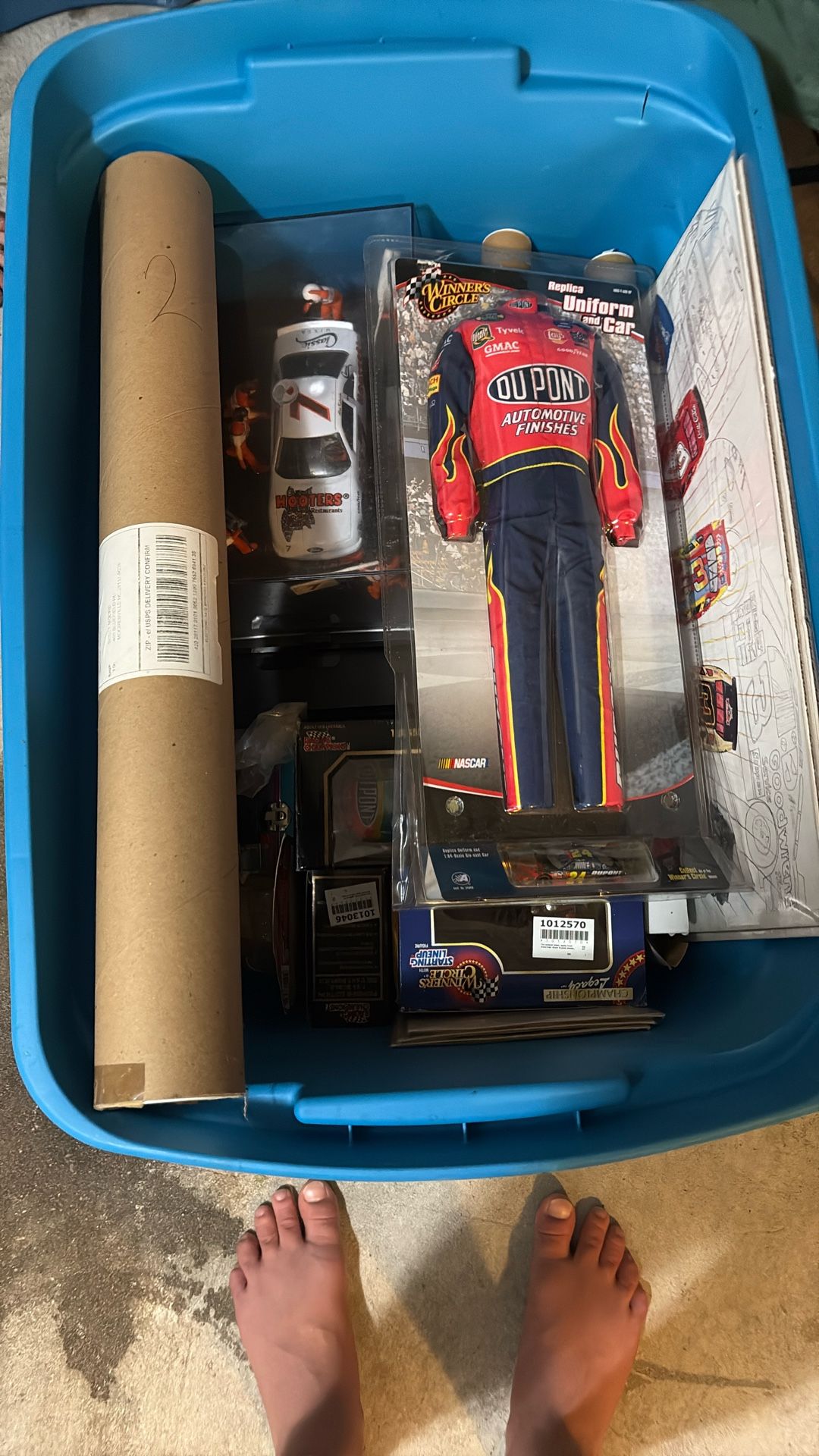 Old Race car Box’s 