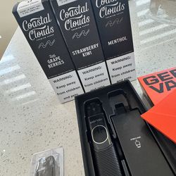 New Geek Wenax Q2 with 3 flavors and accessories