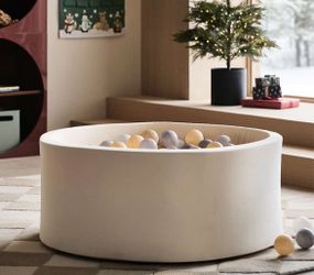 Crate And barrel Ball Pit natural Color Brand New In Box