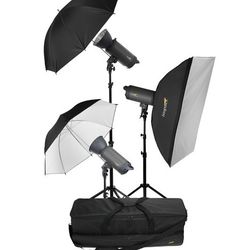 Impact 500w x3 Moonlight Set For Photographers