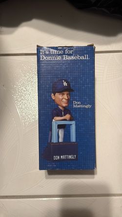 Don Mattingly #8 Los Angeles Dodgers Bobblehead – Stadium Giveaway – New in Box