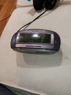 Philips Alarm Clock 2008 In Mint Condition 
