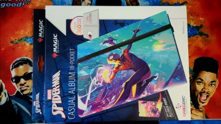 Magic: The Gathering Casual Album 18-Pocket - Spider-Man/Spider-Gwen - GameGenic Storage Albums