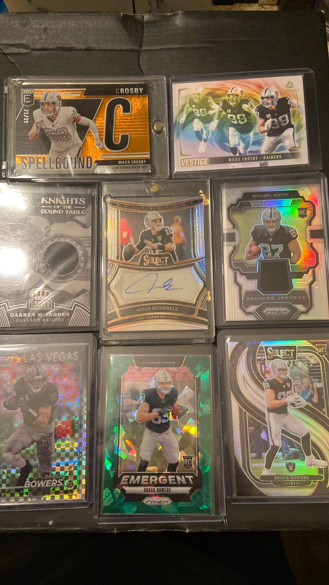 Las Vegas Raiders Lot 14 Cards