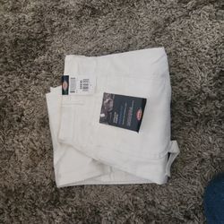 White Dickies Pants 