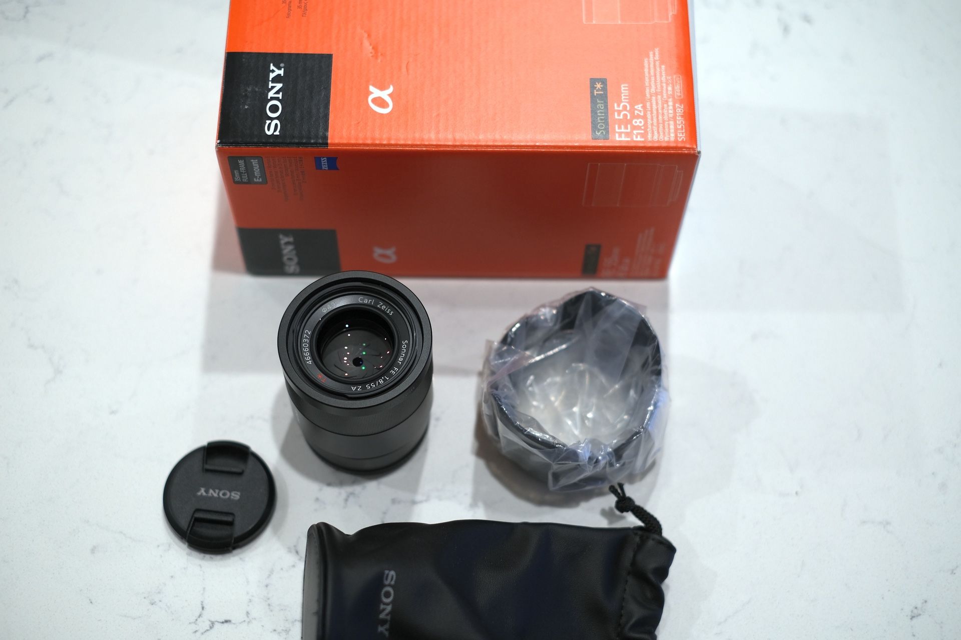 Sony Zeiss 55mm F/1.8 E-Mount Lens