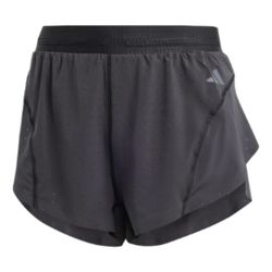 NWT Adidas Adizero Black Performance Running 2" Split Shorts in Women's Large
