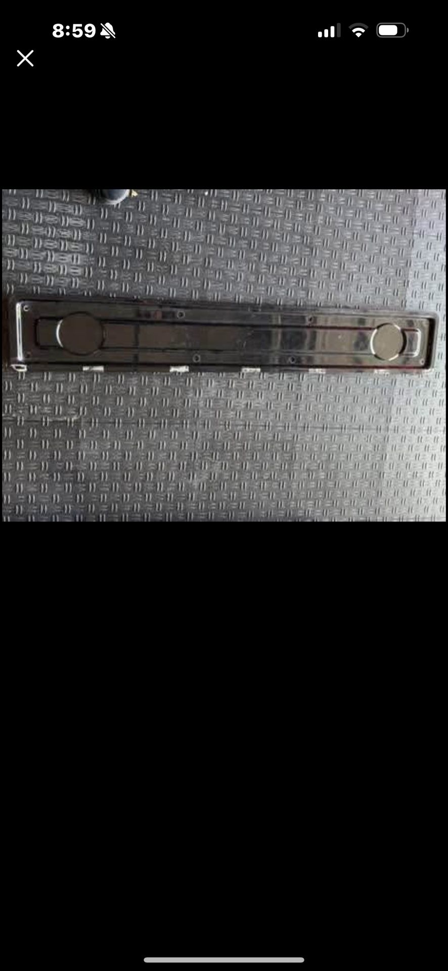 Jeep JT Gladiator Upper Tailgate Inspection Plate 2020-2023
