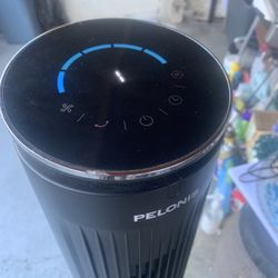 Pelonis Tower Fan With 5 Levels And oscillates. 