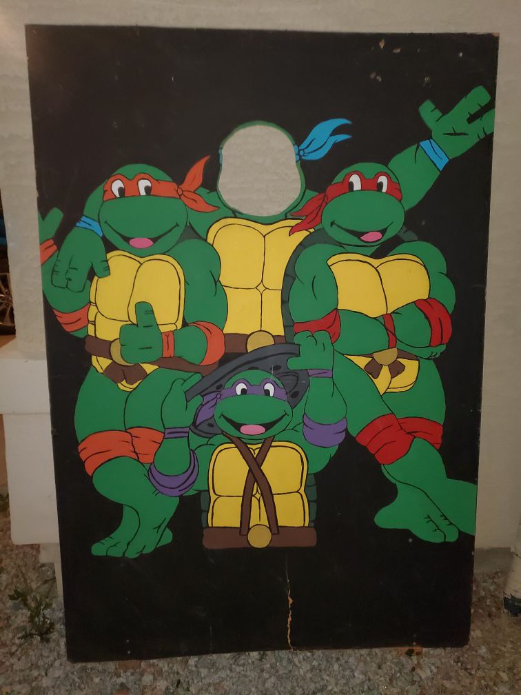 Ninja turtles photo prop
