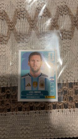 LIONEL MESSI PANINI STICKER