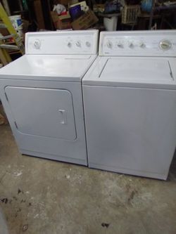 Kenmore matching washer and dryer can deliver