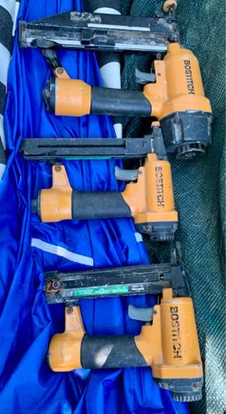 3x BOSTITCH NAIL GUNS - Framing & Finish