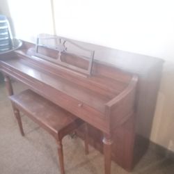 Henry F Miller Upright Piano