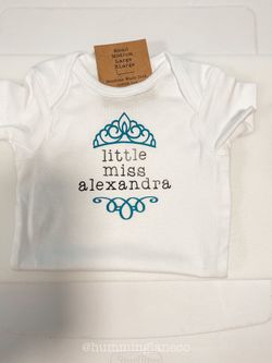 Baby Name Onesie