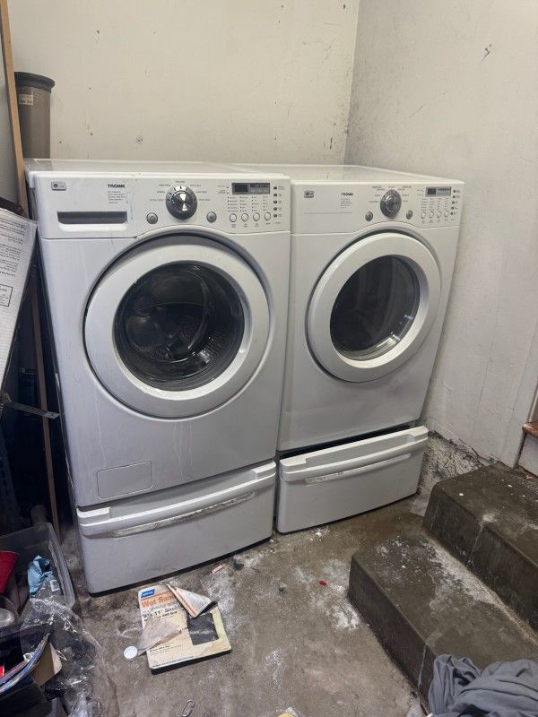 LG Washer And Dryer