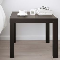 LACK black-brown side table