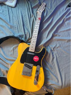 Squier Telecaster Guitar with Amp
