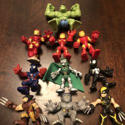 FISHER-PRICE MARVEL SUPER HERO ADVENTURES LOT