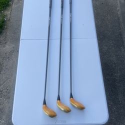 Golf Clubs Ping Vintage Karsten Wood KT-M Steel Shaft
