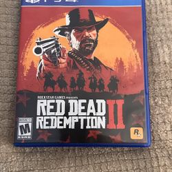 PS4 Red Dead Redemption 2 Video Game