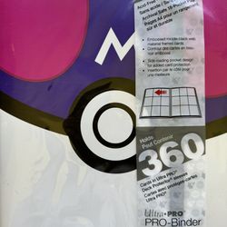 Pokemon Ultra Pro Master Ball 9-pocket Portfolio (Sealed)