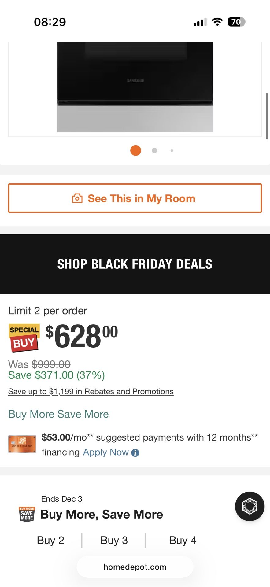 Brand new! Electric stove from Samsung 500$ O.B.O.