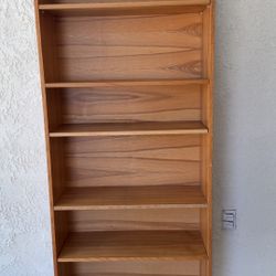 Bookshelf Solid Wood