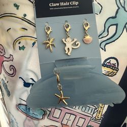 Roller Rabbit Claw Clip 