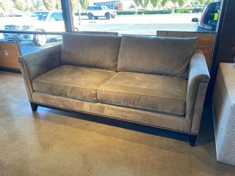 Made in USA Earthy Grey 84″ Couch