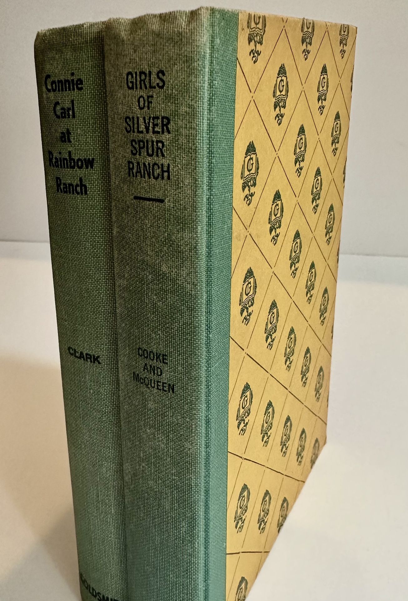 The Girls of Silver Spur Ranch + Connie Carl at Rainbow Ranch, 1939 Vintage, 2-Books
