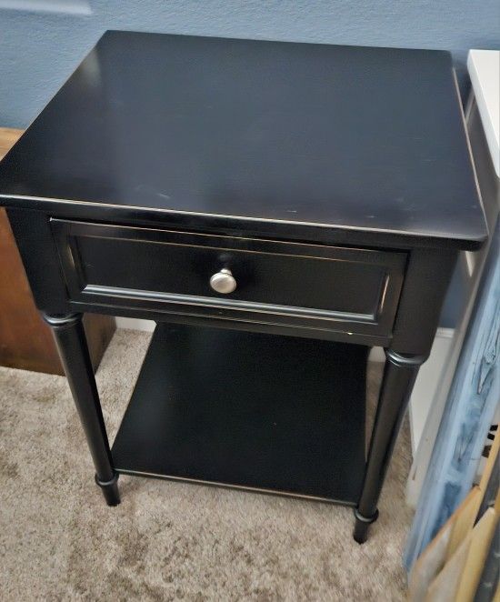 Black Side Table
