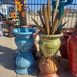 🪷NEW METAL ART🌺POTTERY 🐞Flowers🌹Agaves,SAGUAROS 🌵