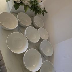 Ikea Ceramic Bowls 🥣 Total Of 9