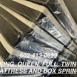 QUEEN BED AND BOX SPRING $150