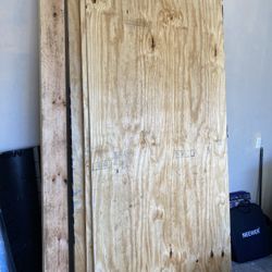 Plywood 3/4” &  5/8  