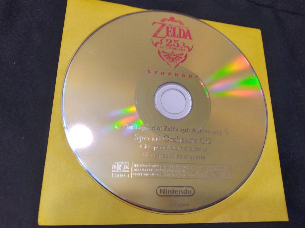 The Legend Of Zelda 25th Anniversary Symphony Special Orchestra CD