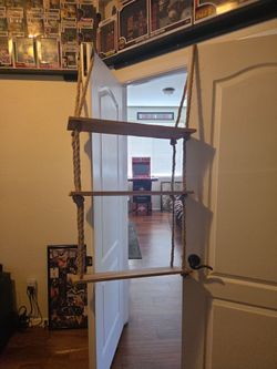 Hanging Shelf ladder Decor