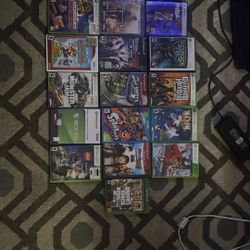Xbox,Wii And Xbox 360 Video Game Lot