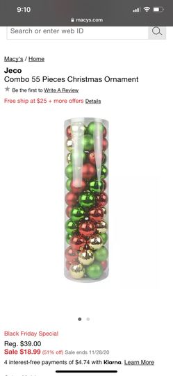 (NEW) Christmas Ornaments