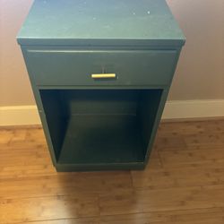 Cute Green Nightstand Or Cabinet 