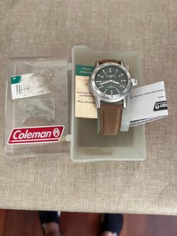 Brand new Coleman Classic Analog Watch with Compass Bezel