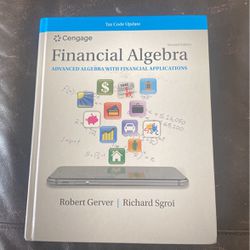 Cengage Financial Algebra Textbook