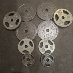 75lb Standard 1inch Weight Plates Set