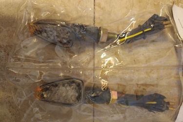 Motorcycle signal lights