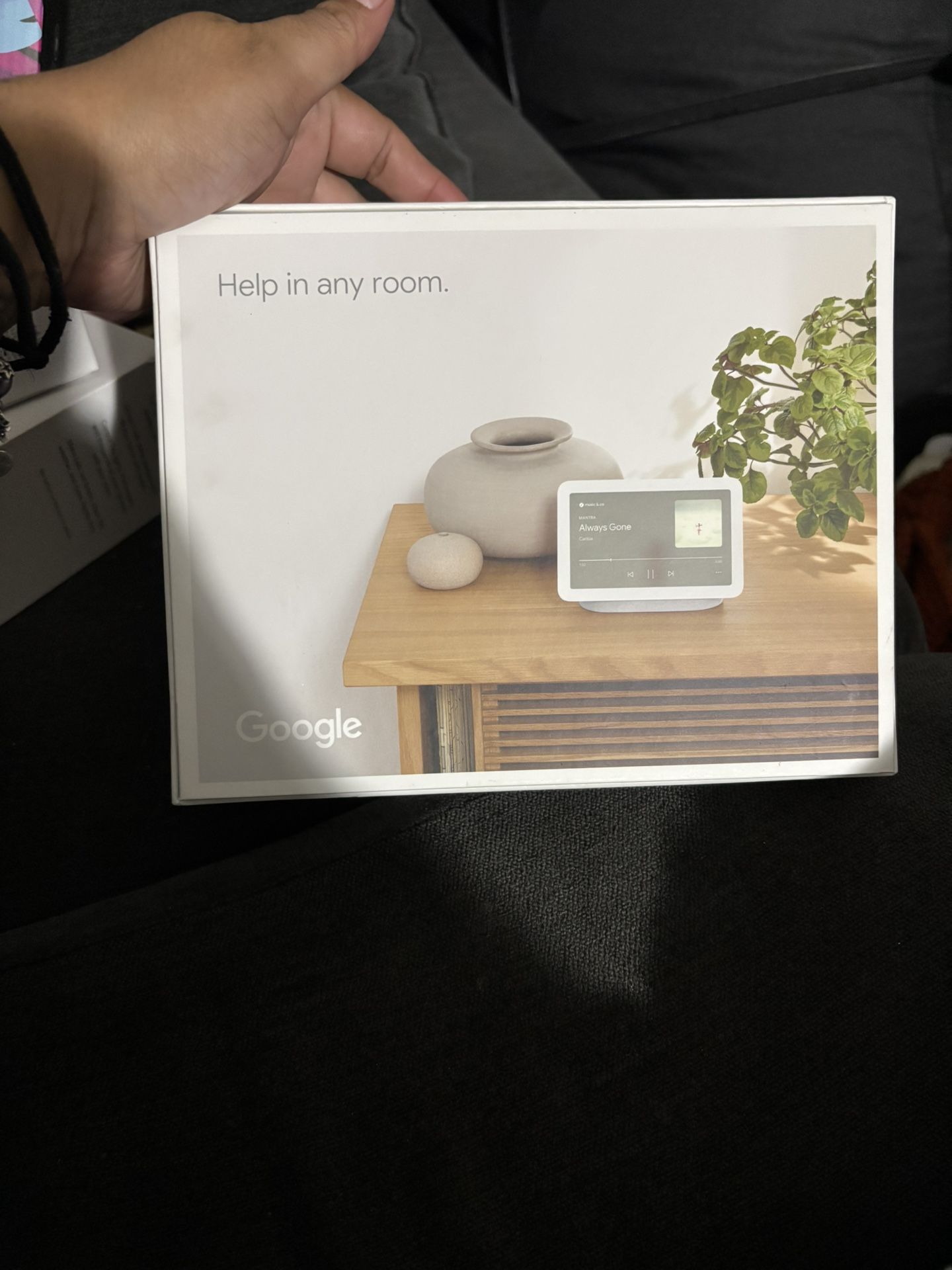 GOOGLE NEST HUB 7INCH 2ND GEN WHITE WIFI SMART HUB SPEAKER HOME