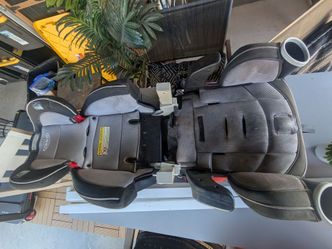 Graco 4ever Booster Car Seat Gray